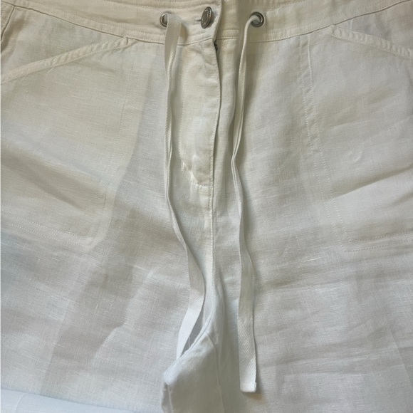 Jones NY Linen wide leg pant size 10 - Picture 3 of 5